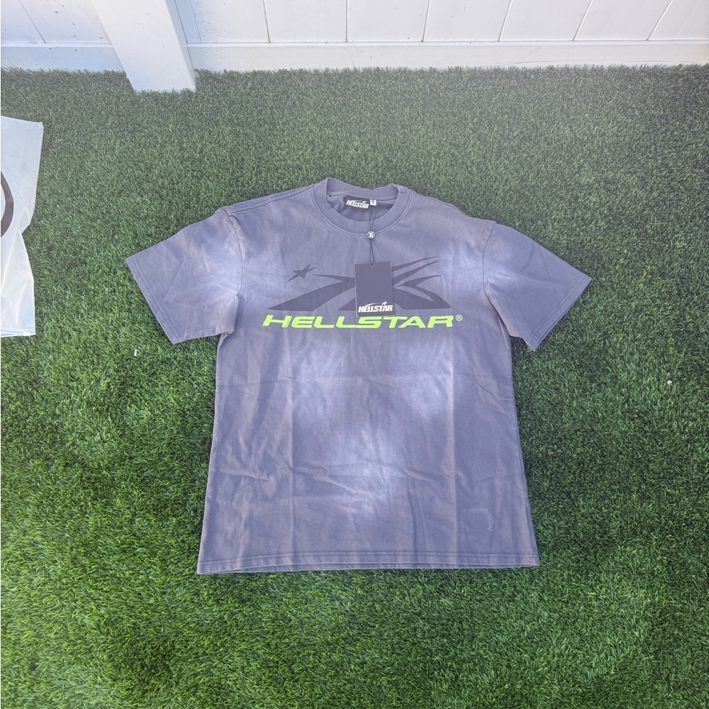 Hellstar Gray Short Sleeve Tee